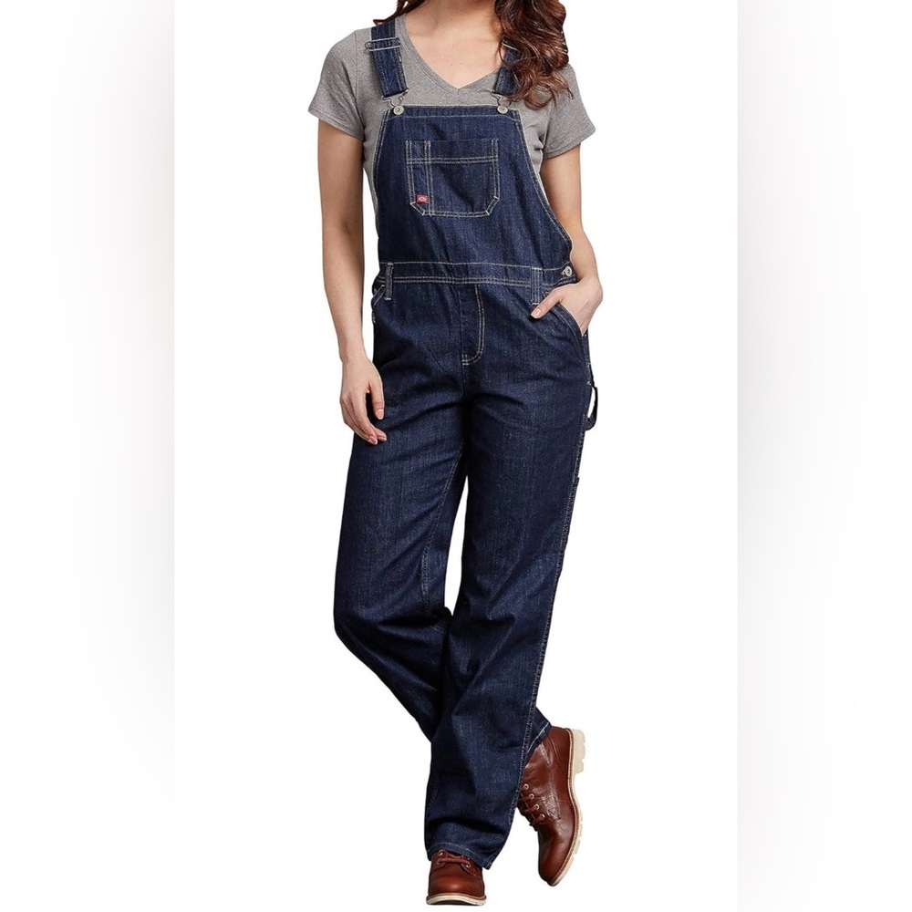 Dickies Indigo Blue Denim Bib Overalls